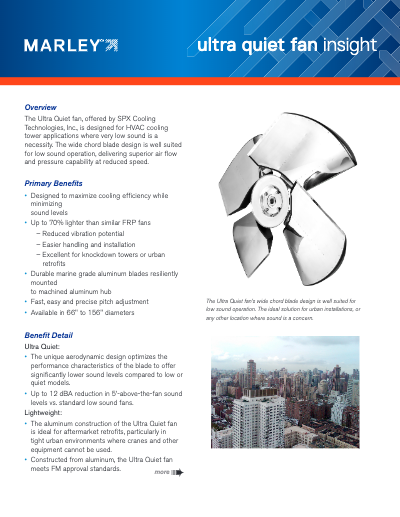 Marley Insight – Ultra Quiet Fan