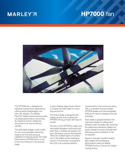 Marley HP7000 Fan