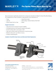 Pro Series Pillow Block Bearing Kit